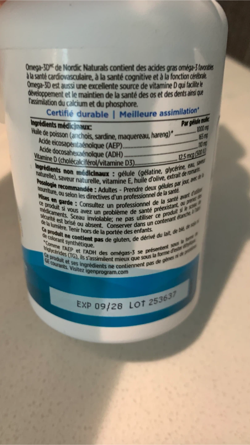 Nordic Naturals Omega-3D Soft Gels - photo 2