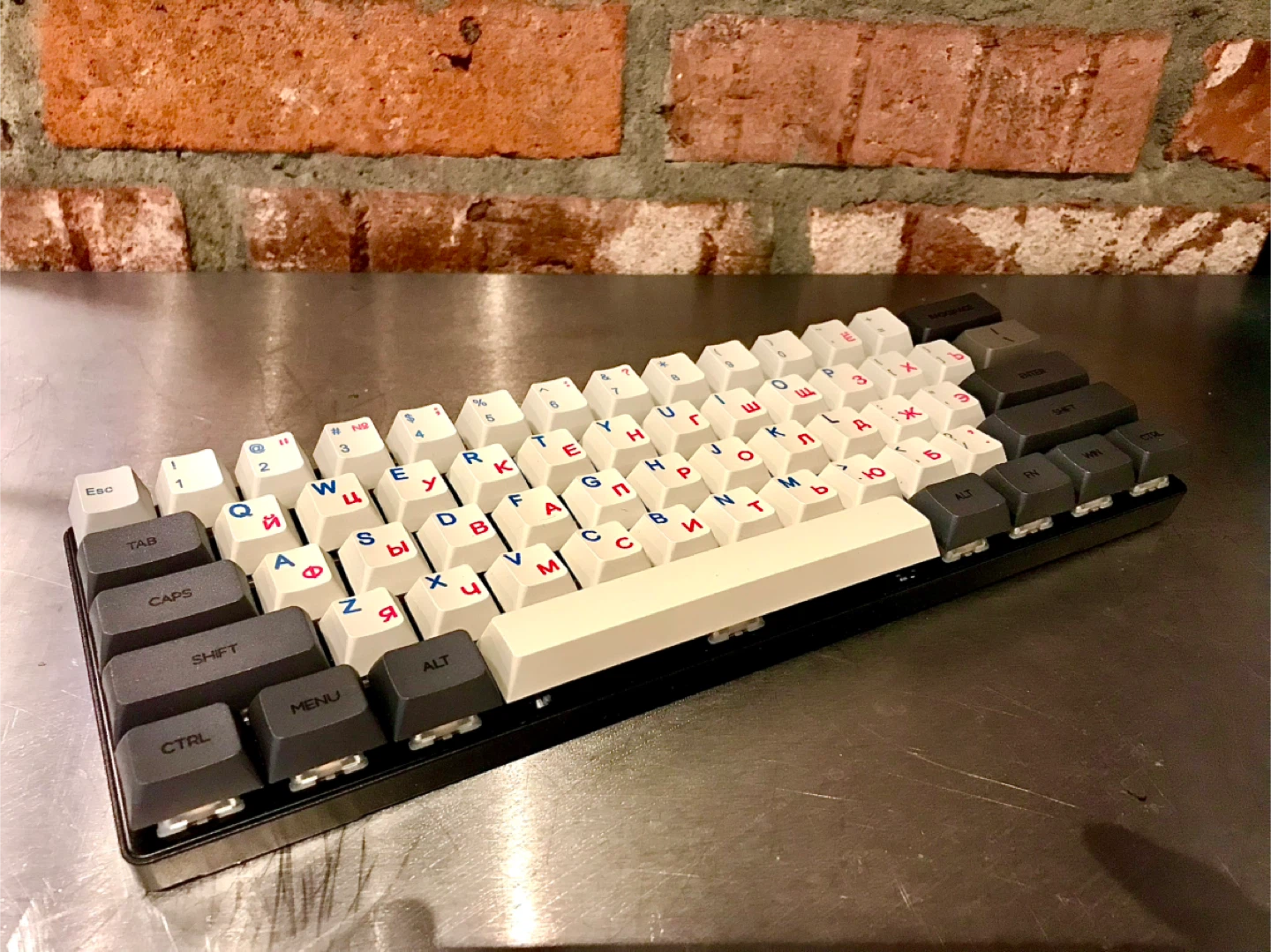 Compact Mechanical Keyboard - Russian Layout