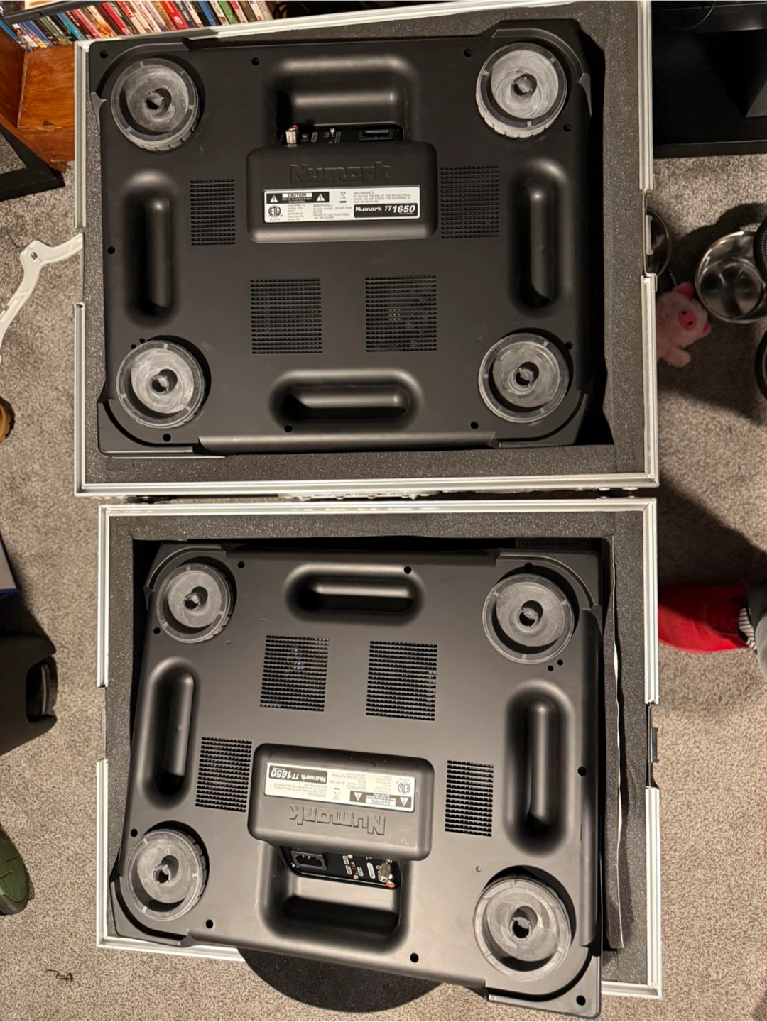 Numark TT-1650 Turntables (Pair) with Odyssey Cases - photo 4