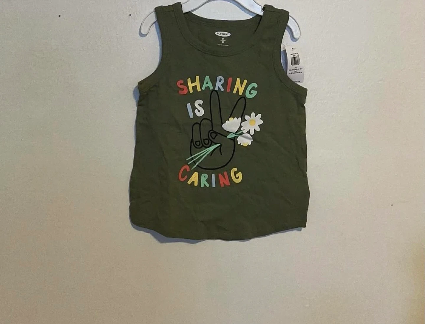 GIRLS TANK TOP ( SIZES:2T &3T)