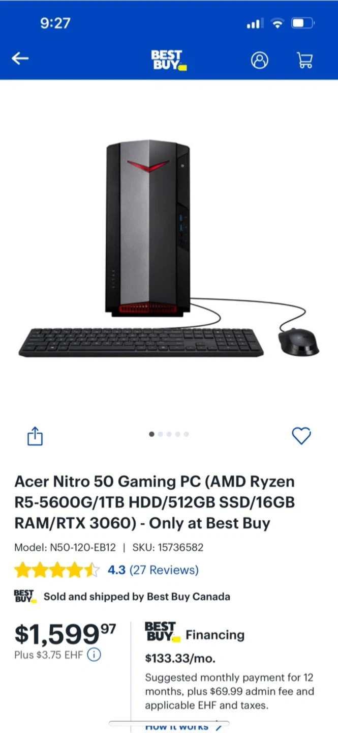 Gaming PC 3060rtx 16gb - photo 3