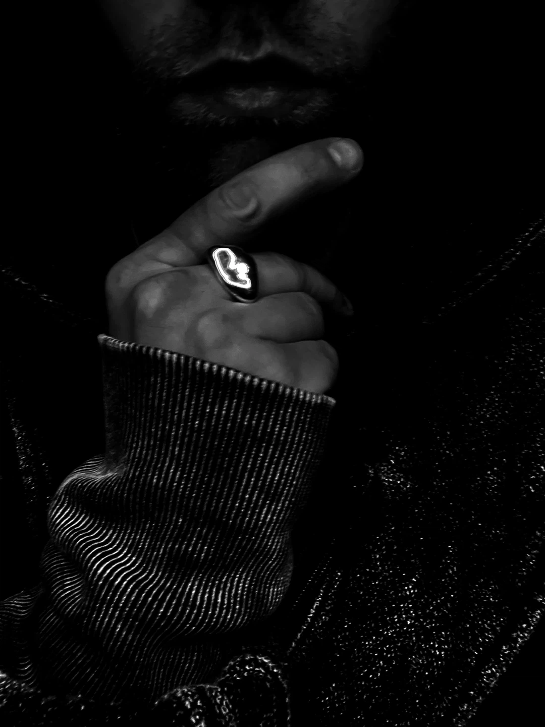 Silver Statement Ring - photo 2