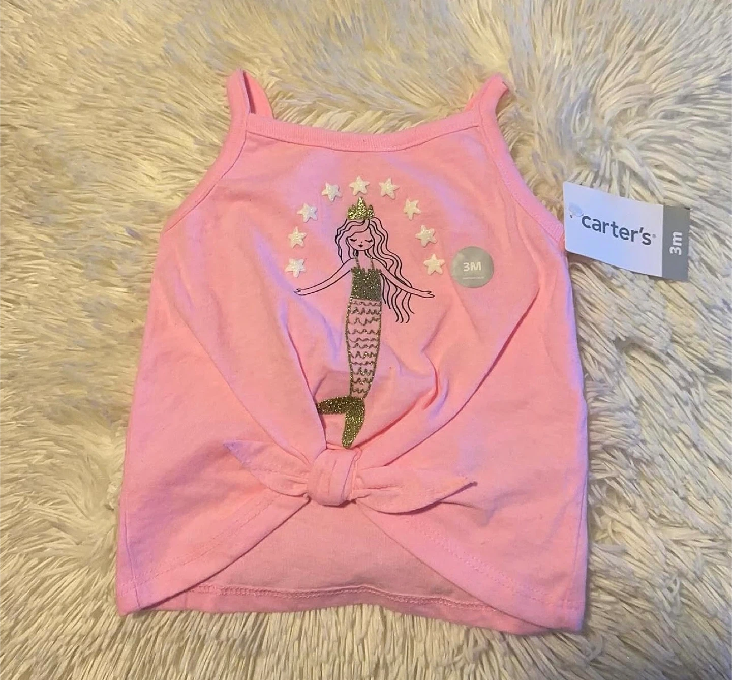 GIRLS TANK TOP ( SIZE:3 MONTHS)