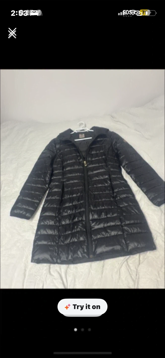 Winter Black Puffer Coat