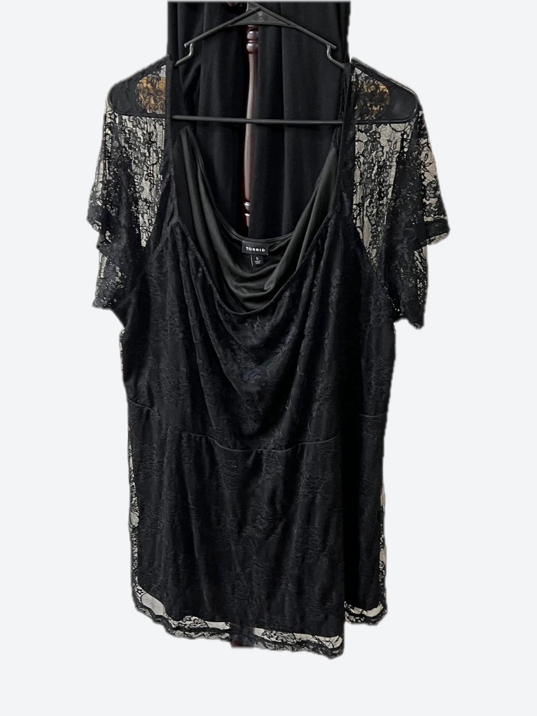 Torrid Black Lace top