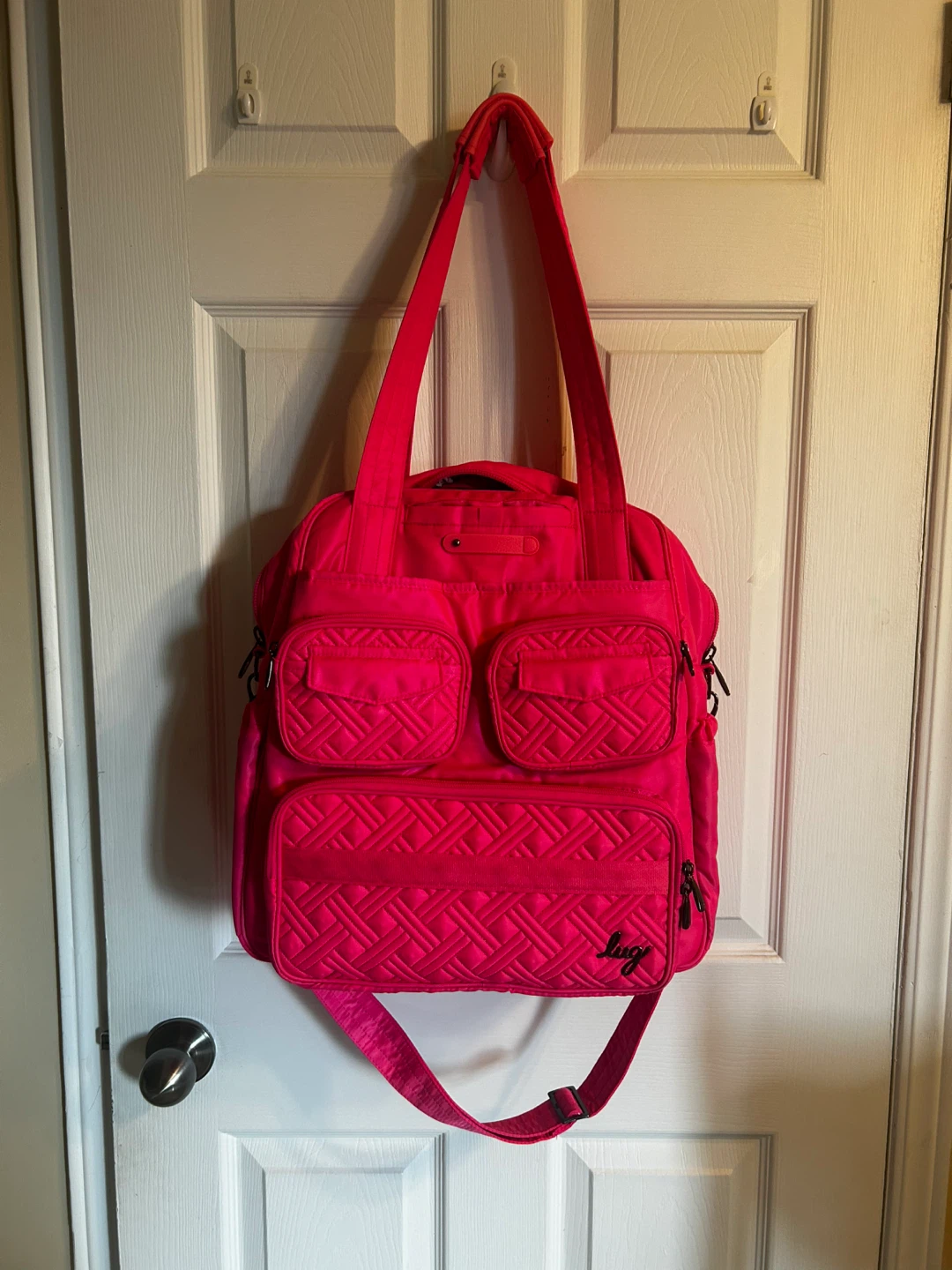 Lug Puddle Jumper LE Duffel Bag - Hot Pink