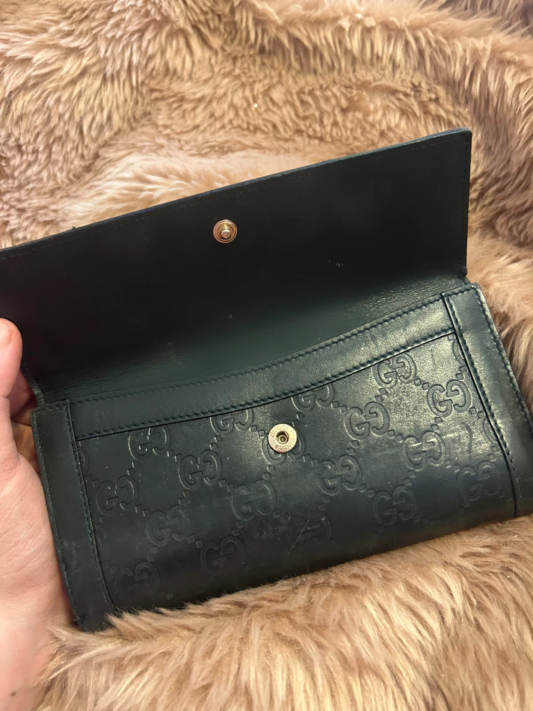 GUCCI GG SIGNATURE “CHARMY GUCCISSIMA” CONTINENTAL WALLET - photo 2
