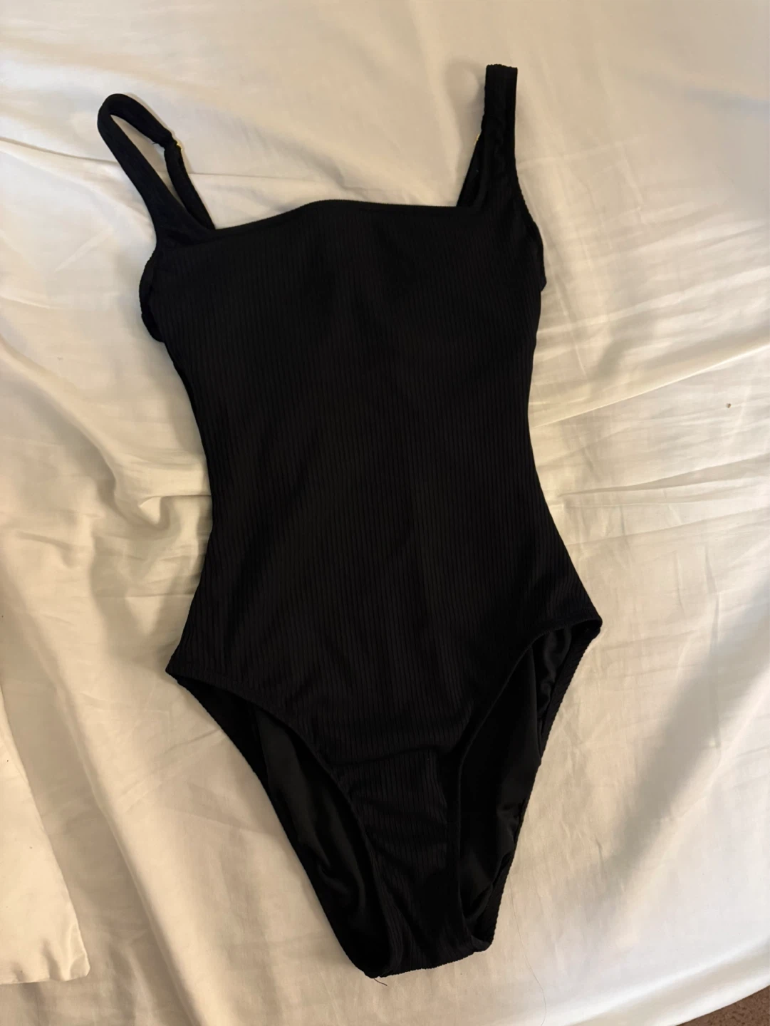 BLEU Black Ribbed One-Piece Swimsuit - photo 2