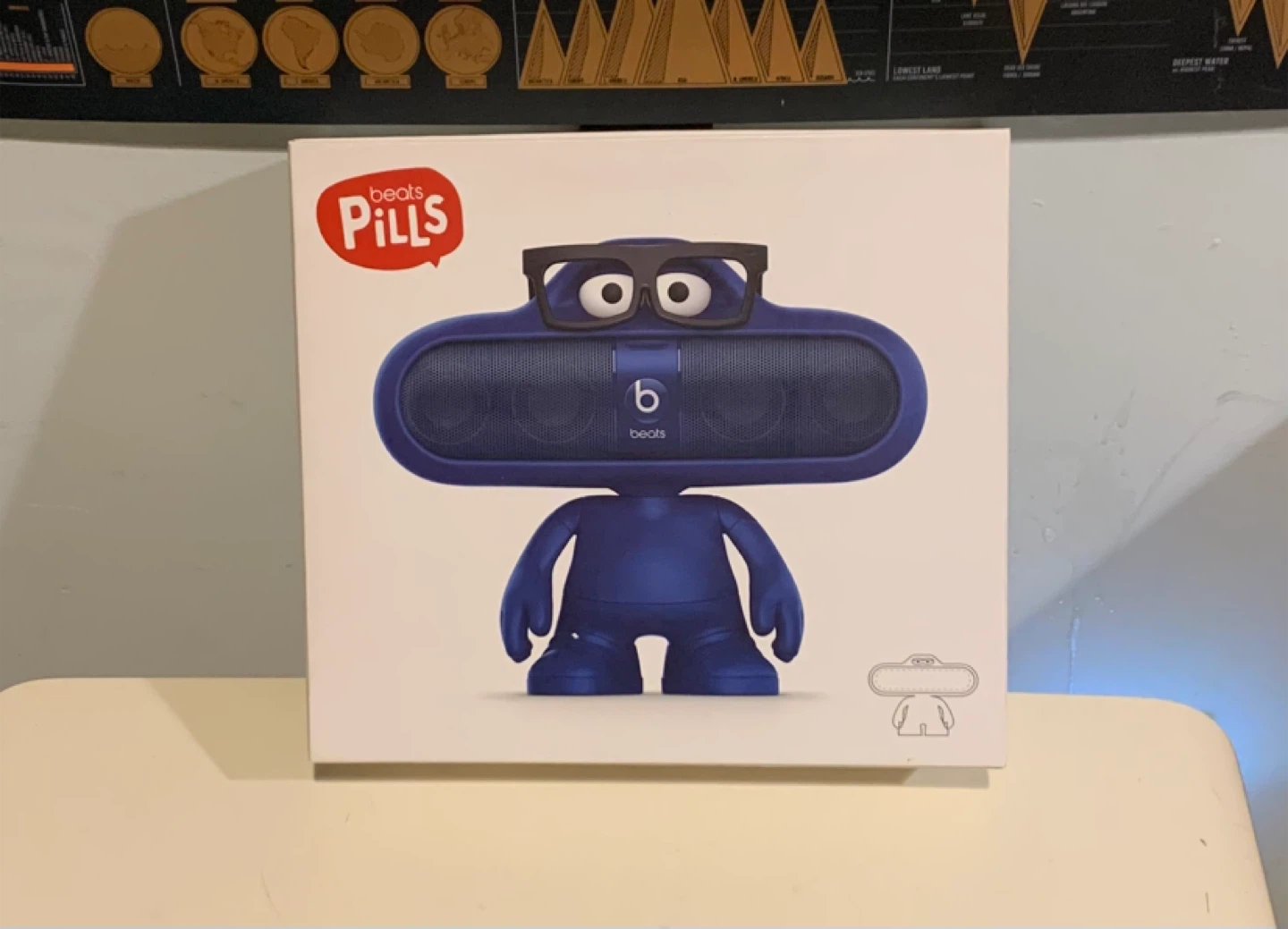 🥕Beats by Dr. Dre Pills Portable Speaker - Blue