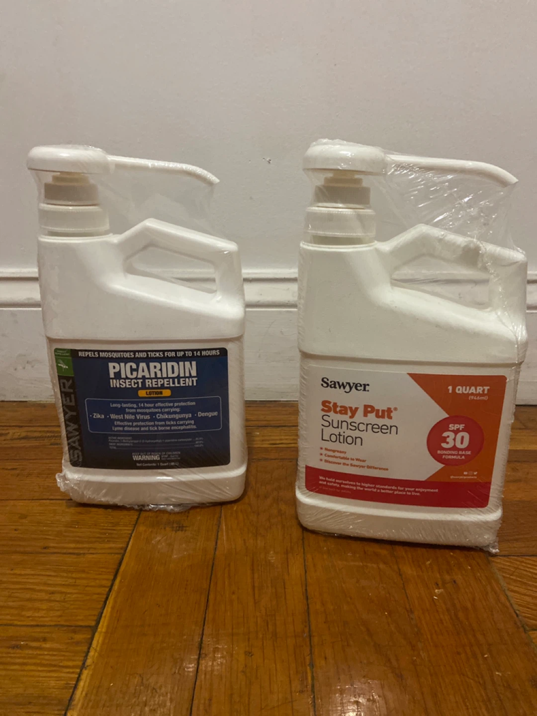 Sawyer Picaridin Insect Repellent & Stay Put Sunscreen Lotion