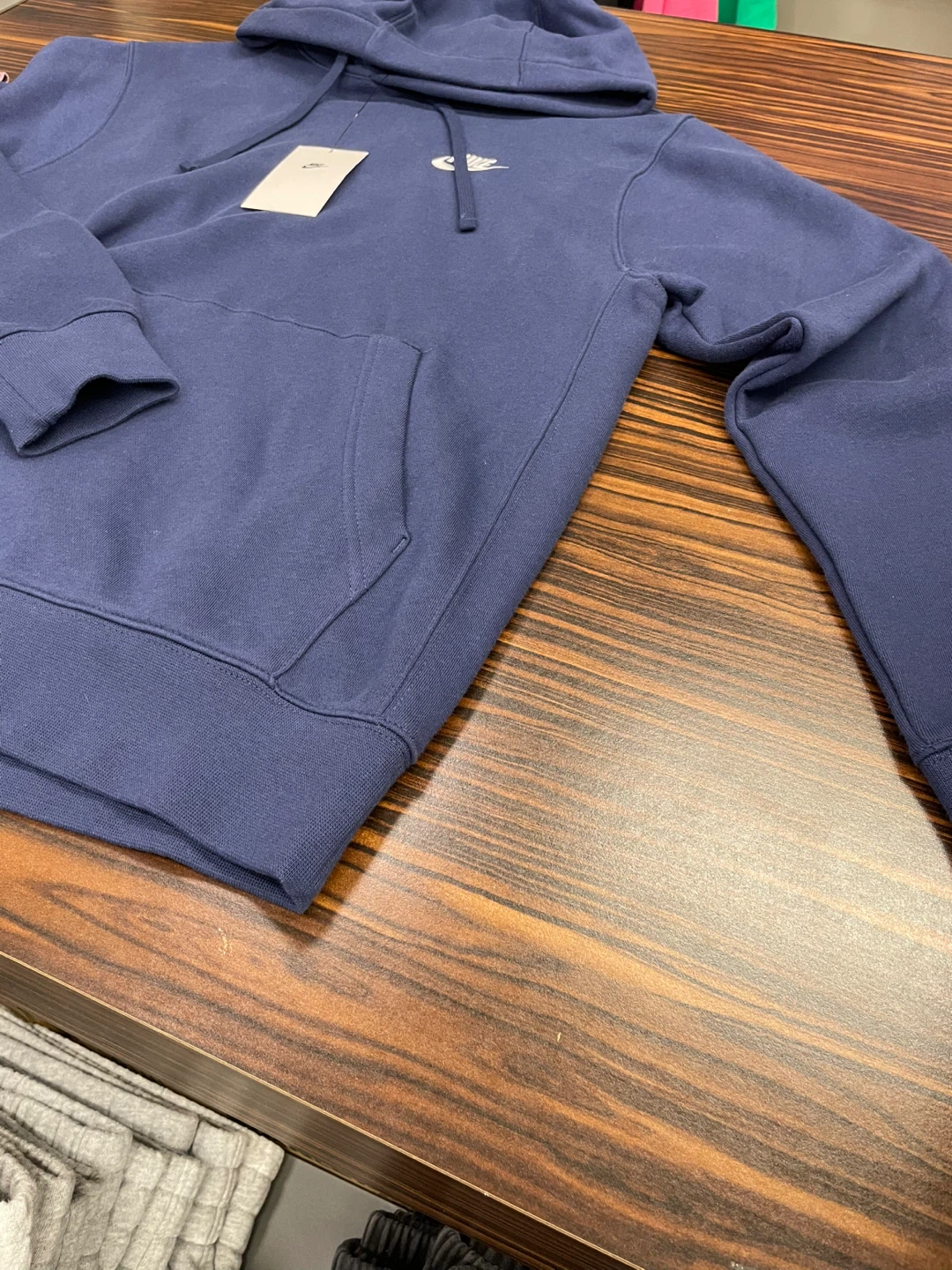 Nike Navy Blue Hoodie - photo 3