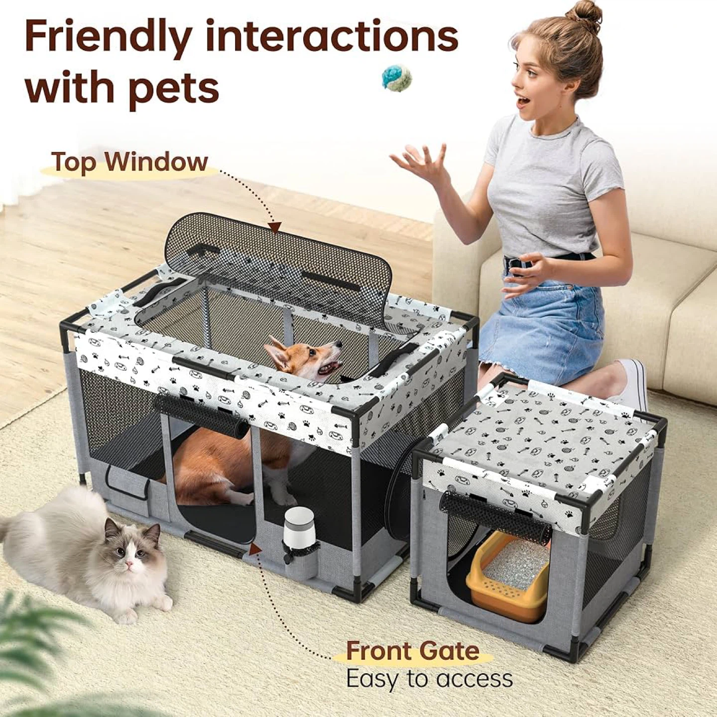 Bufor Portable Pet Playpen for Indoor/Outdoor use - BNIB - photo 4