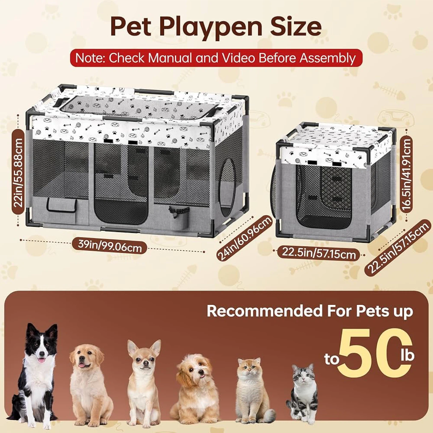Bufor Portable Pet Playpen for Indoor/Outdoor use - BNIB - photo 3