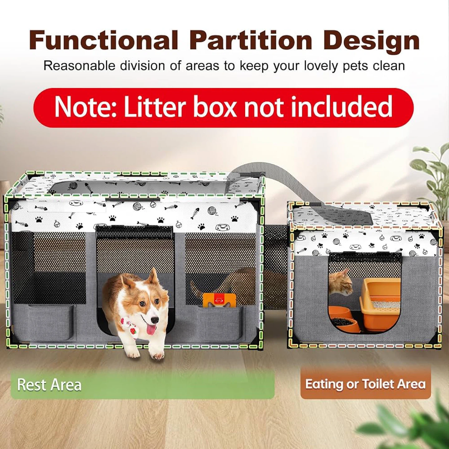 Bufor Portable Pet Playpen for Indoor/Outdoor use - BNIB - photo 2