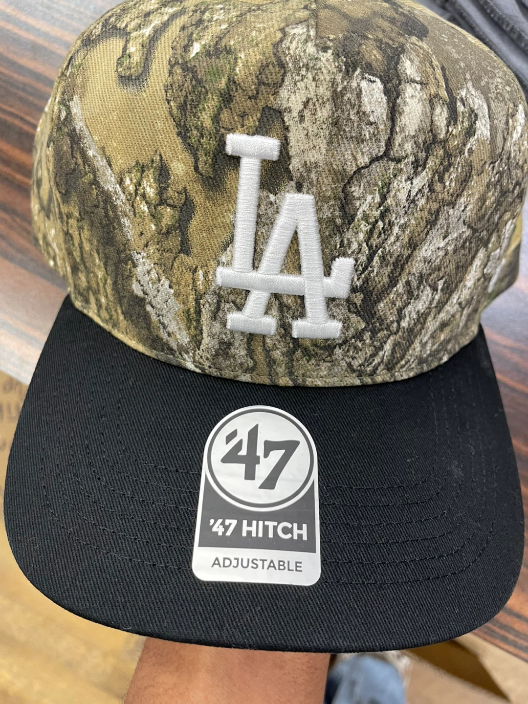 47 Brand LA Dodgers Realtree Camo Adjustable Cap
