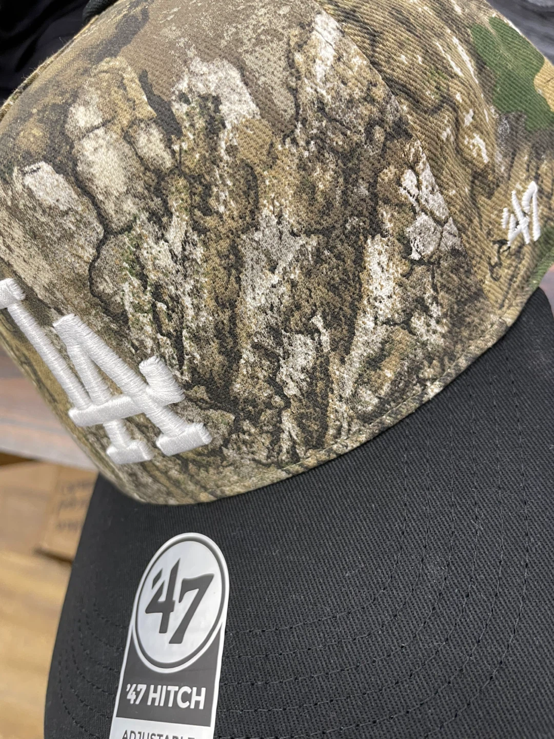 47 Brand LA Dodgers Realtree Camo Adjustable Cap - photo 2