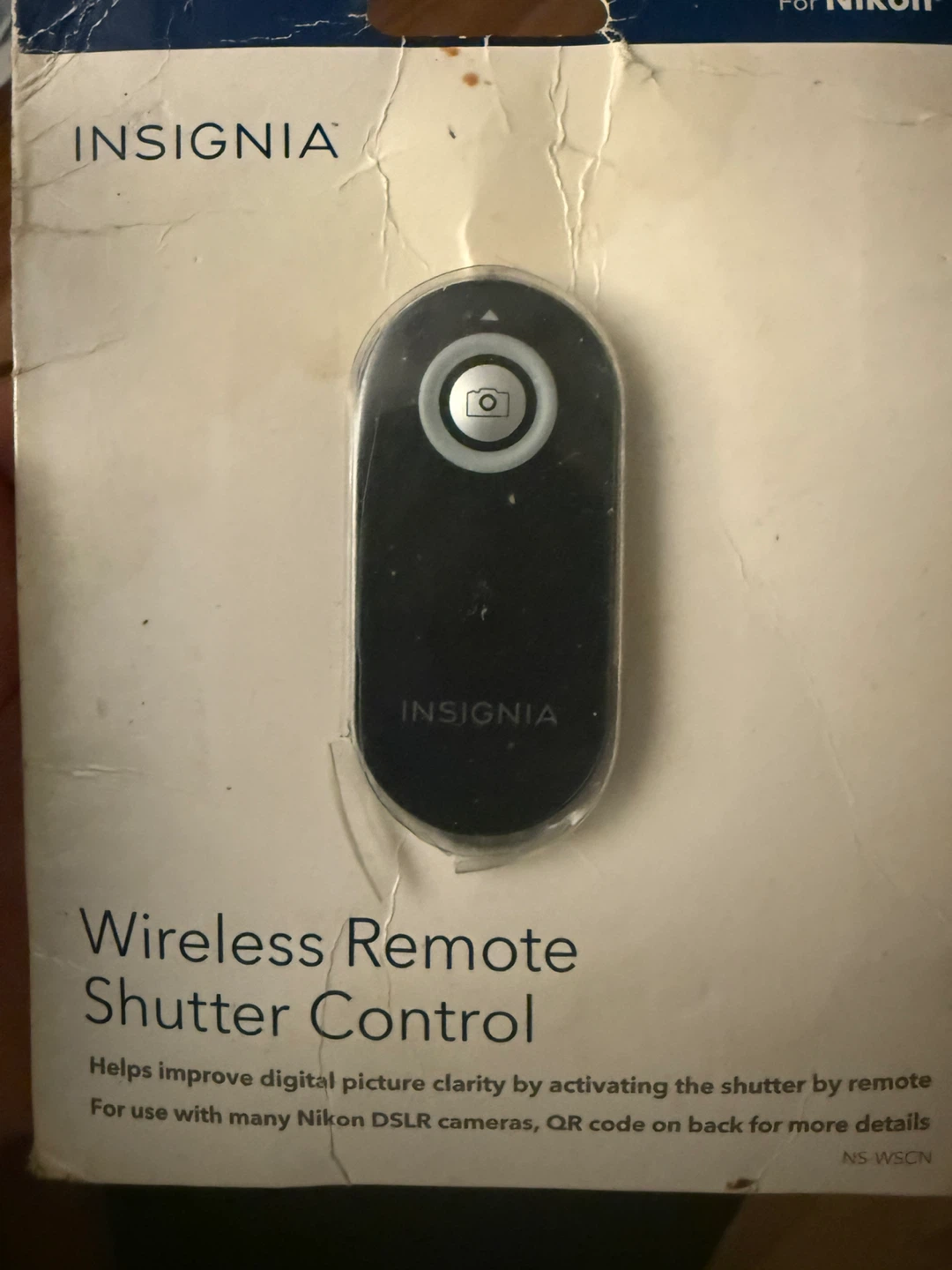 Insignia Wireless Remote Shutter Control for Nikon