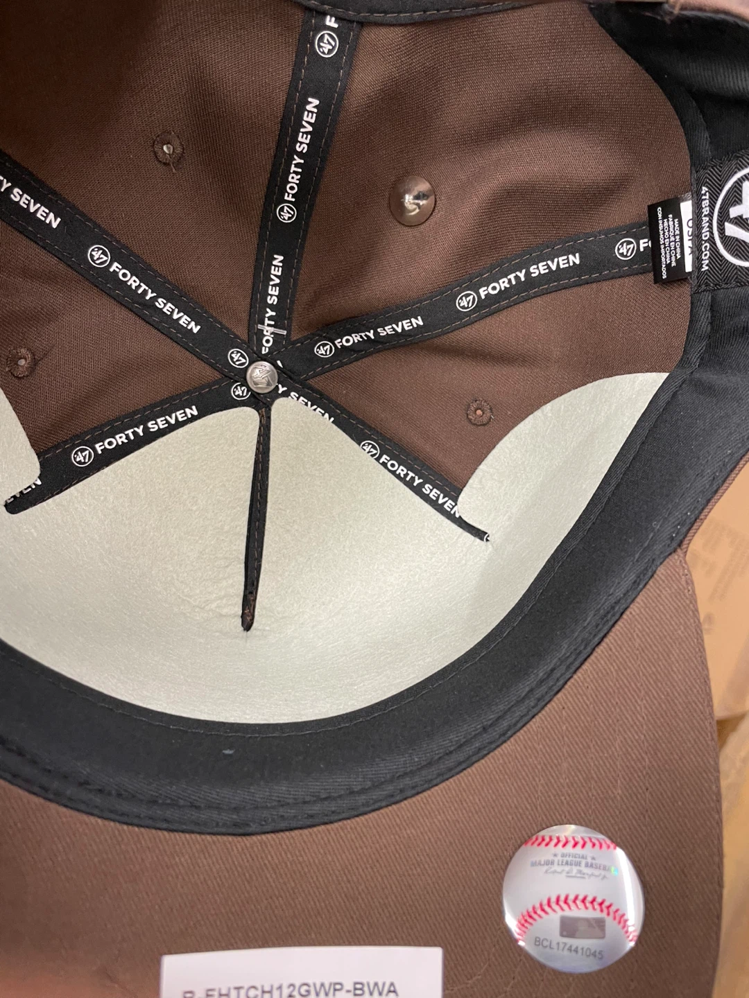 47 Brand Los Angeles Dodgers '47 Hitch Adjustable Cap - Brown - photo 3