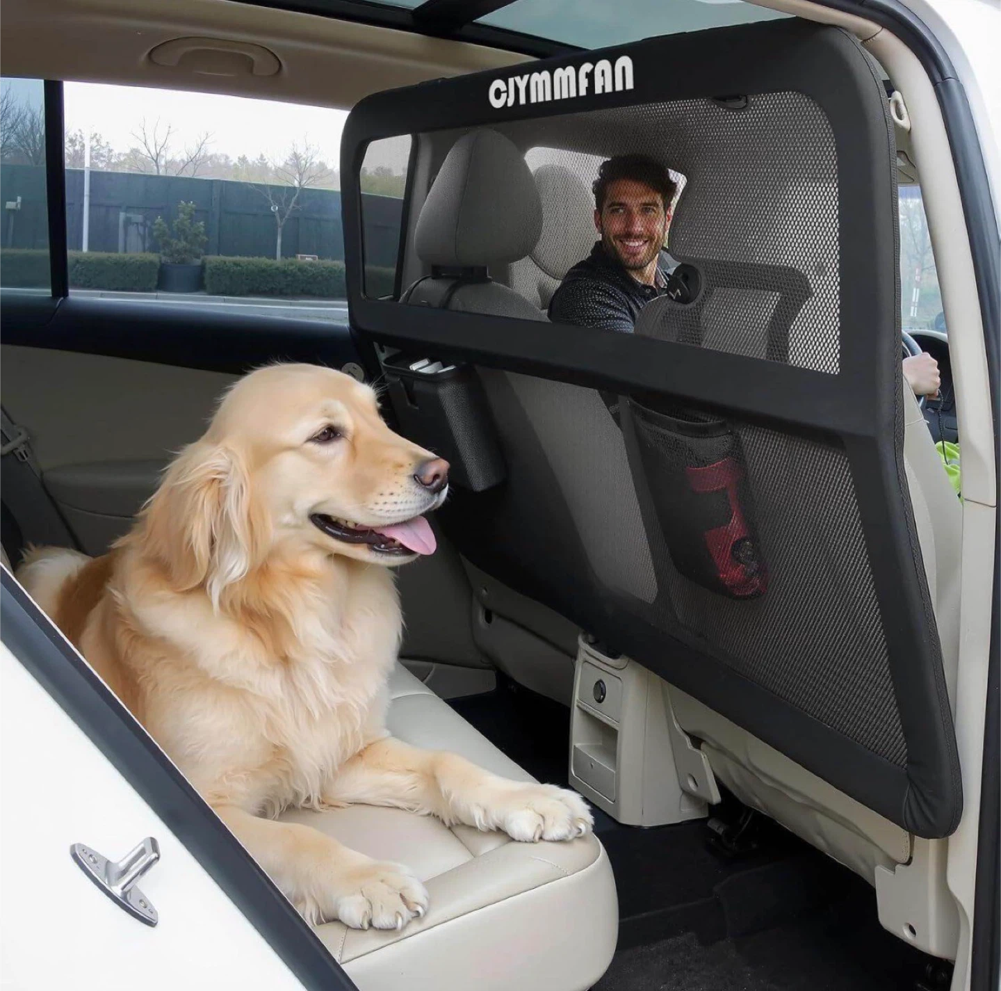 CJYMMFAN Dog Barrier for Car