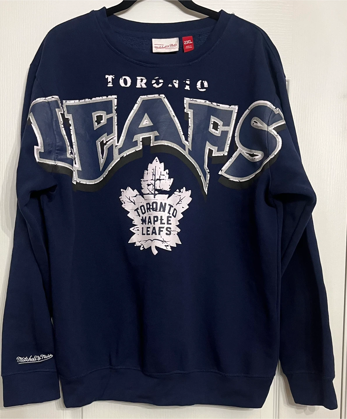 Mitchell & Ness Toronto Maple Leafs Crewneck Sweatshirt XXL