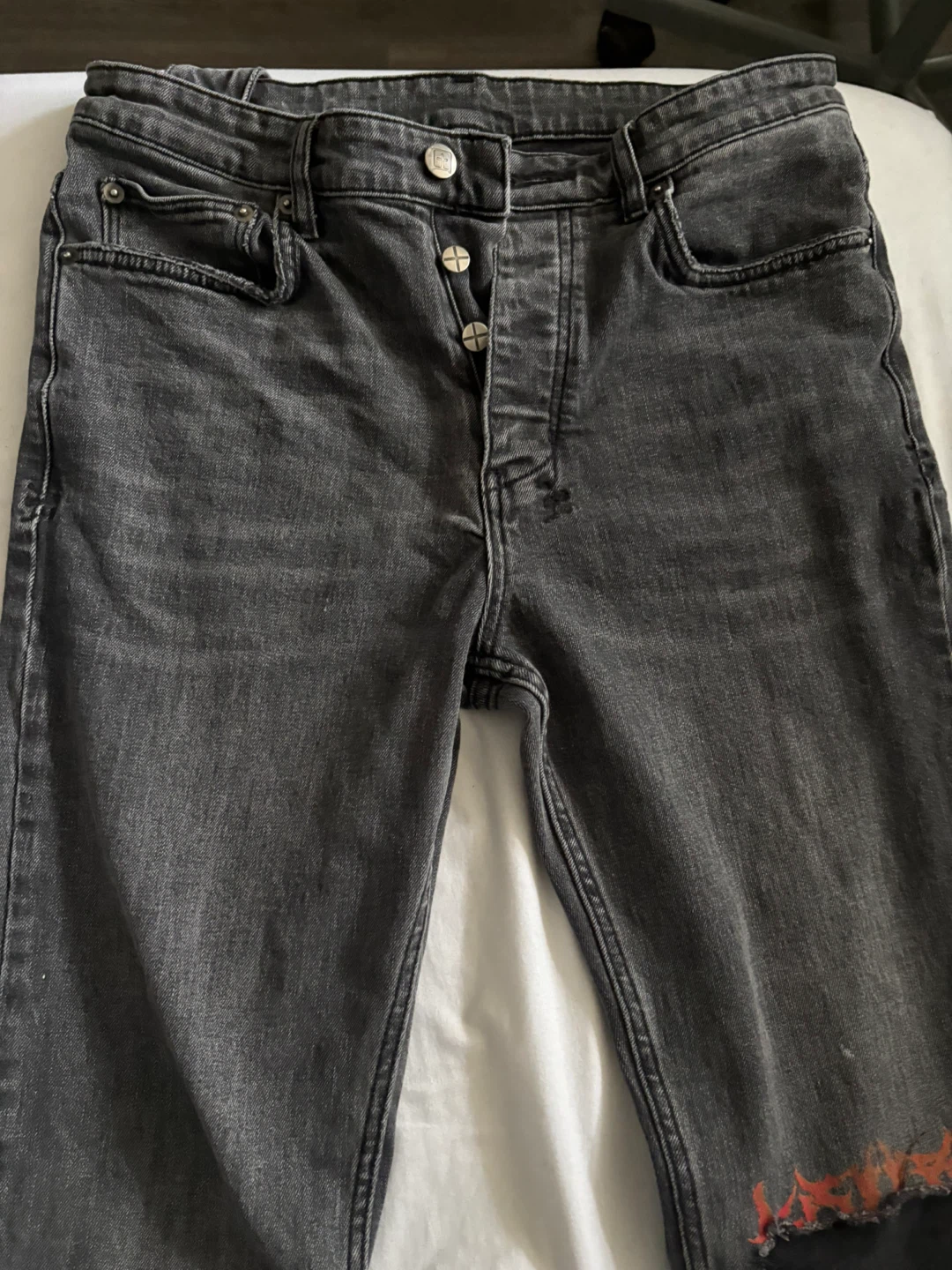 KSubi 32" Grey Denim Jeans - photo 4