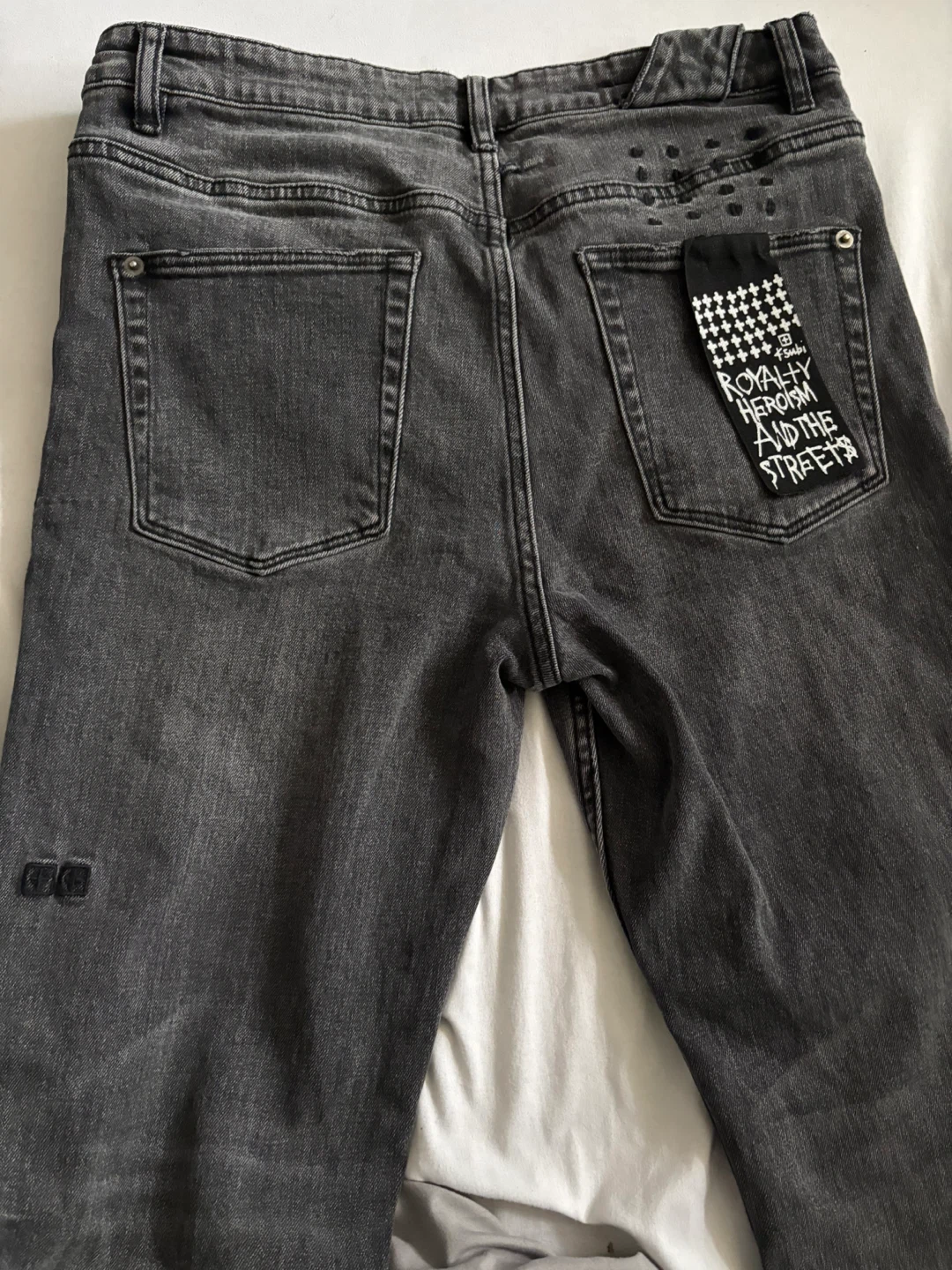 KSubi 32" Grey Denim Jeans - photo 3