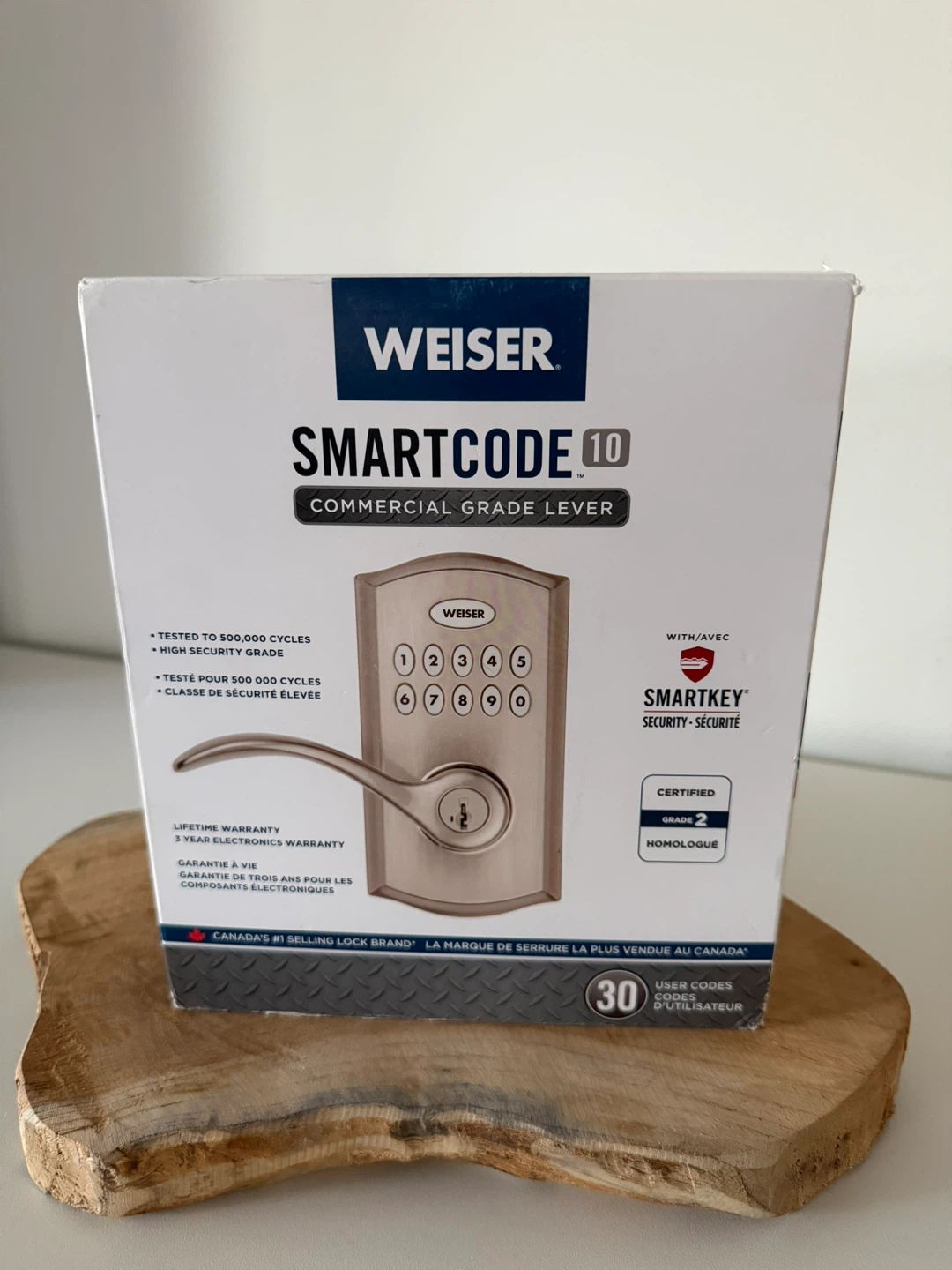 SmartCode Commercial Electronic Exterior Door Keyless Door Lock