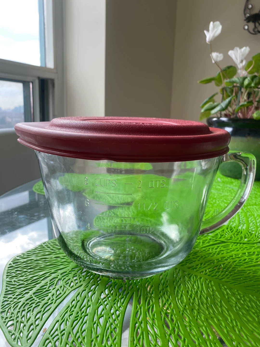 Anchor Hocking Glass Measuring Cup with Lid - photo 2