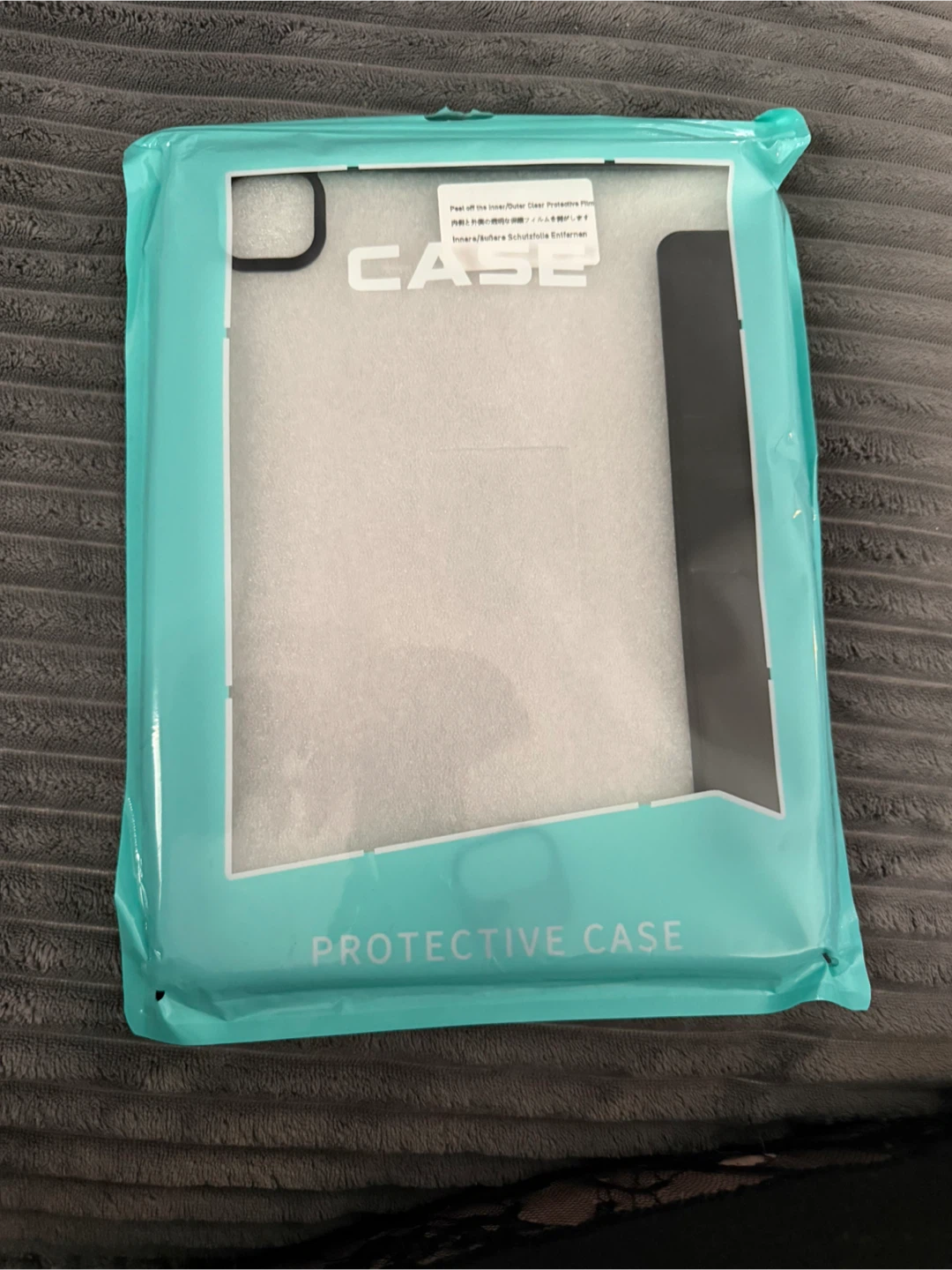 Black Protective Case for Apple iPad 9/10 generation - photo 2