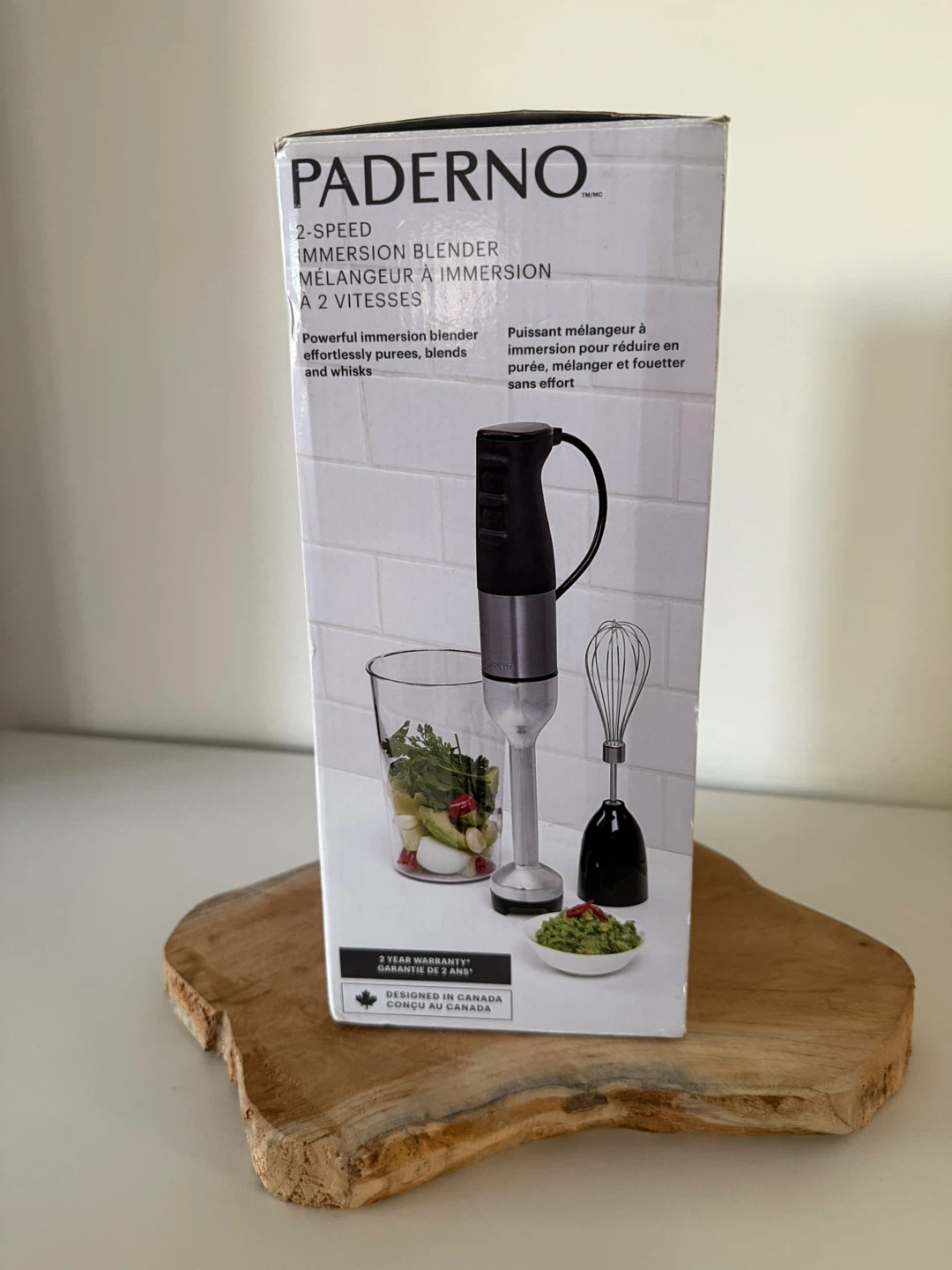 Paderno 2-Speed Immersion Blender - NEW - photo 3