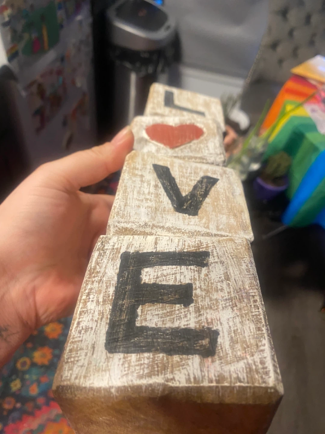 Wooden LOVE Blocks 🥕🥕 - photo 2