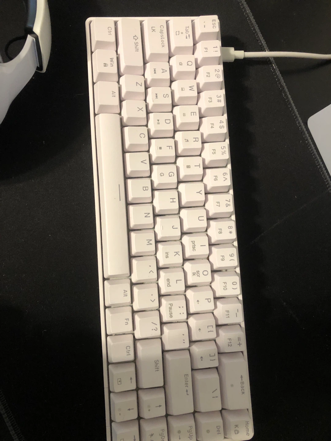 White 60% Mechanical Keyboard