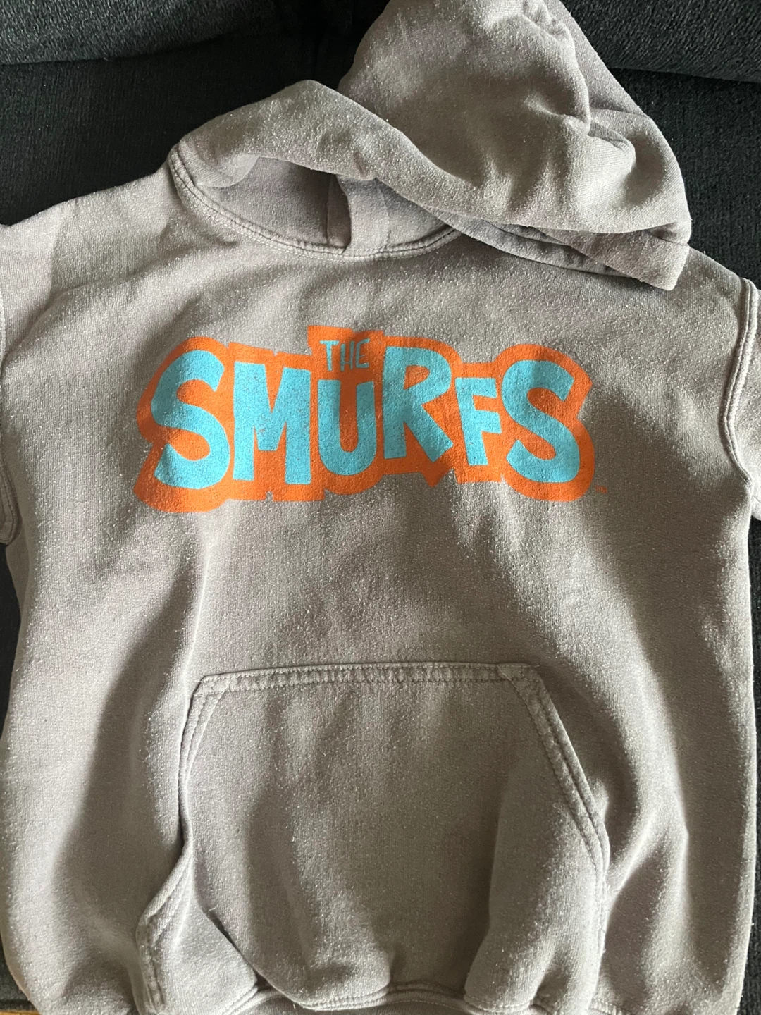 Cream Fleece Joggers with Reinforced hoodie 🥕 - photo 5