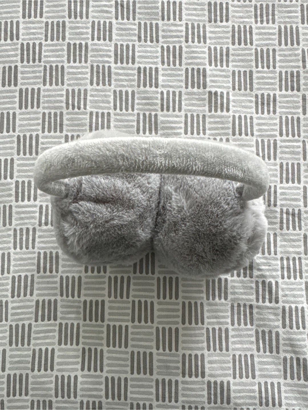 Grey Faux Fur Earmuffs - photo 2