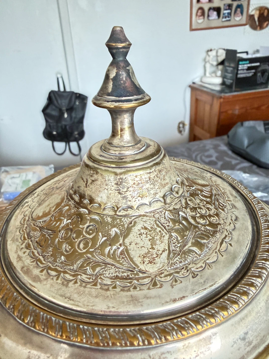 Coffee tea urn– Ornate Lion Head Design - photo 4