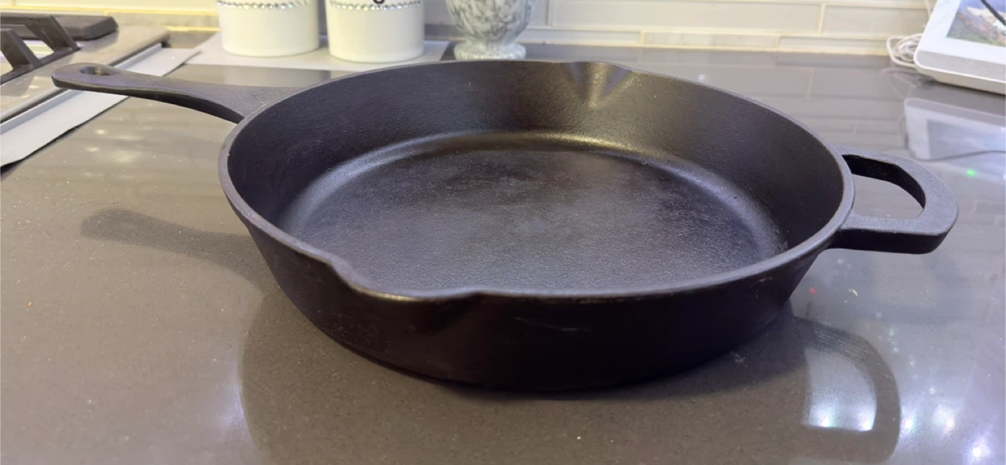 Cast Iron Frying Pan - Large size - photo 2