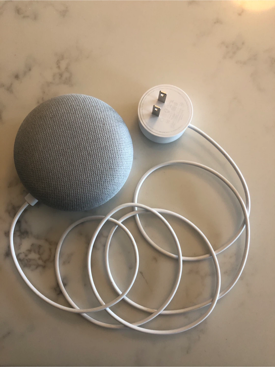 🥕Google Home Mini 1st Gen Smart Speaker - Chalk