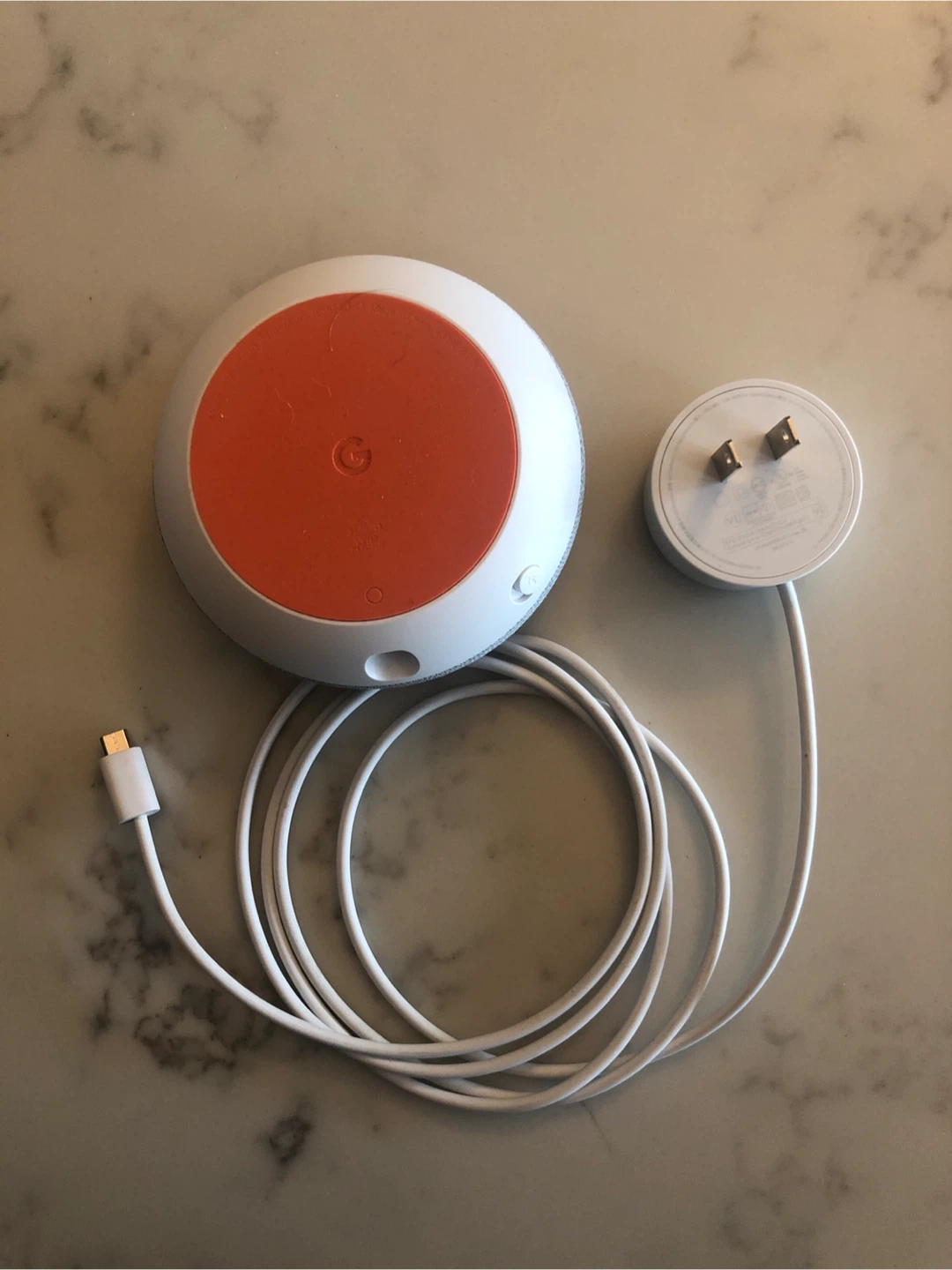 🥕Google Home Mini 1st Gen Smart Speaker - Chalk - photo 3
