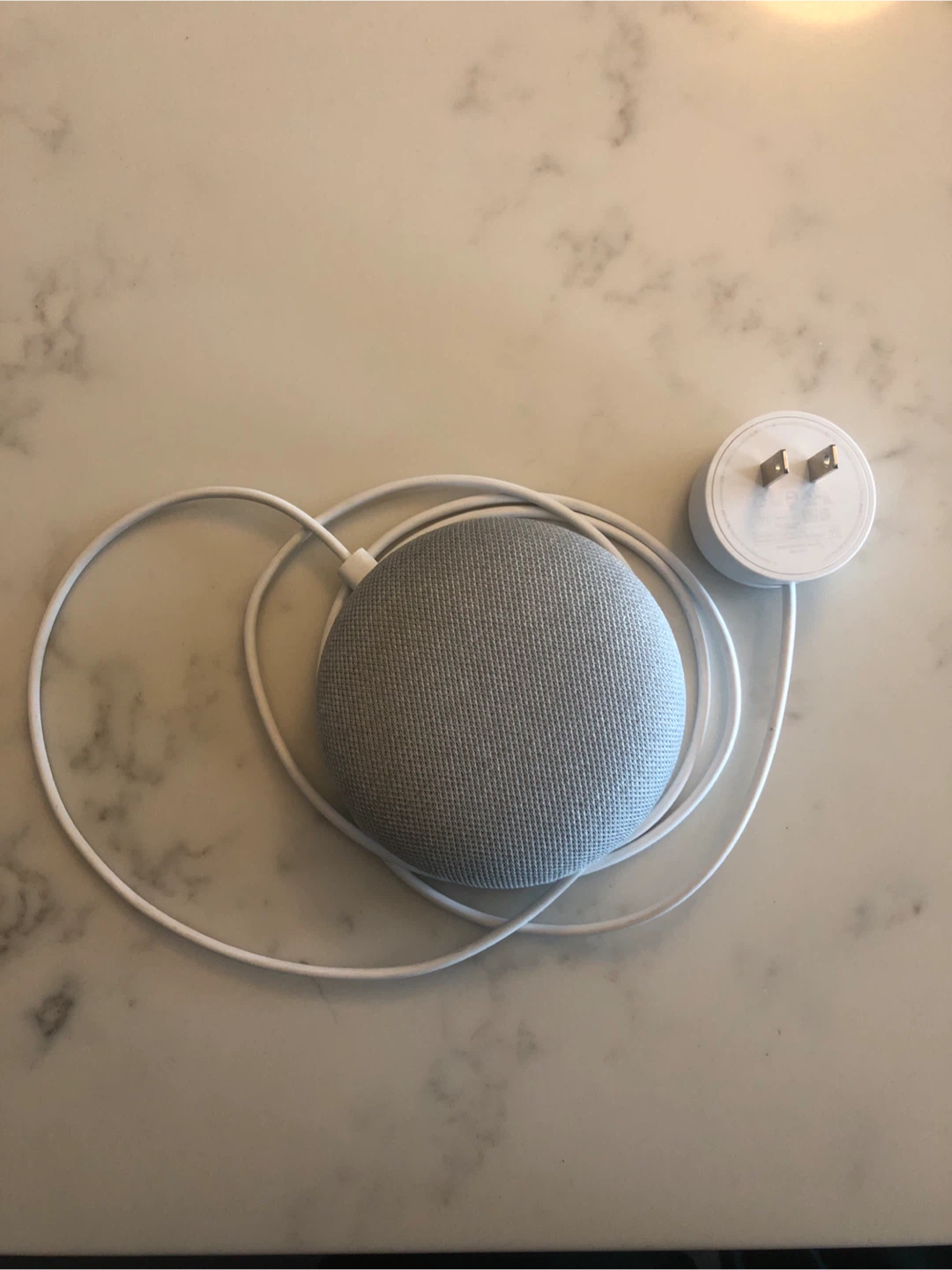 🥕Google Home Mini 1st Gen Smart Speaker - Chalk - photo 2