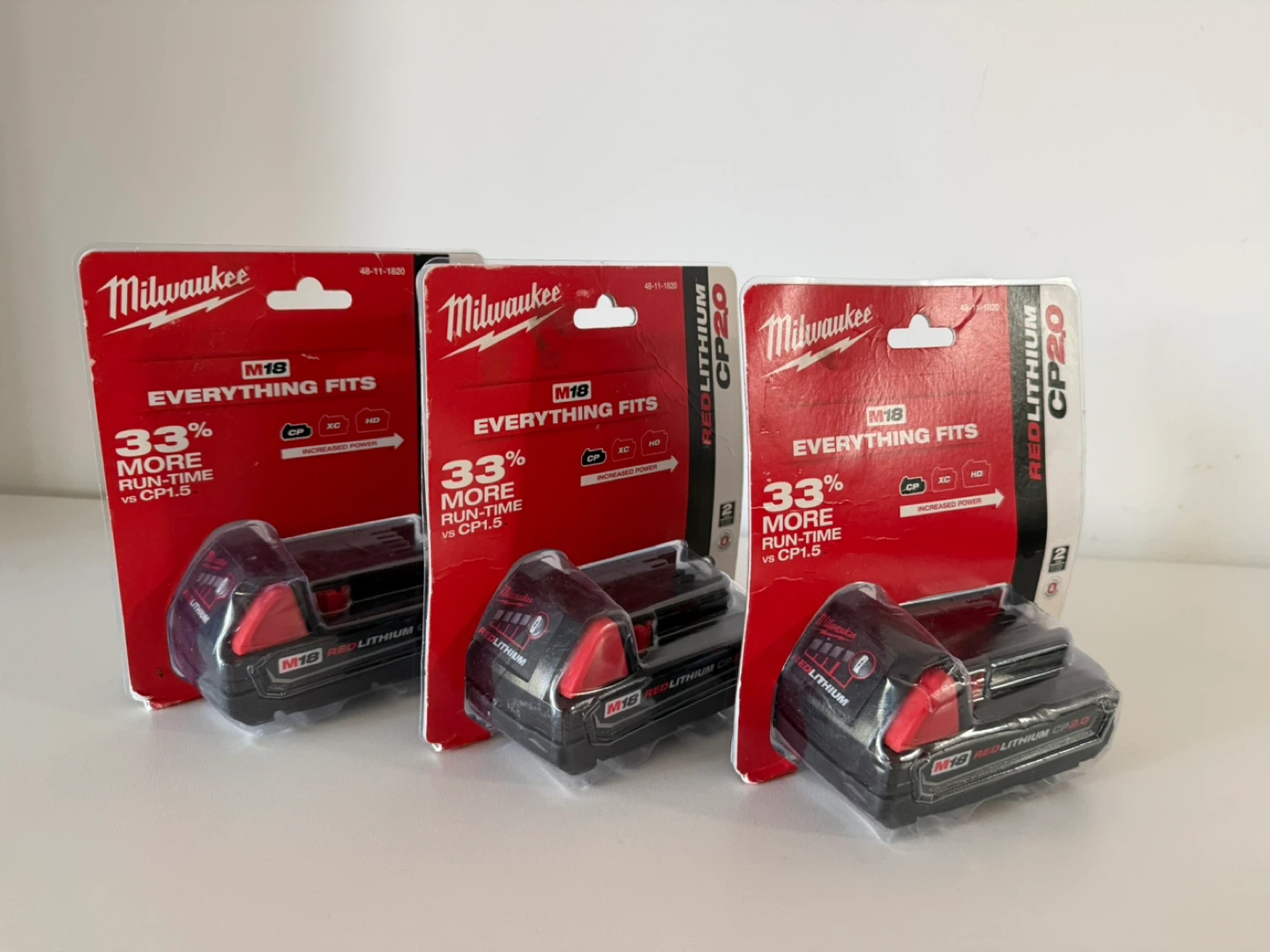 Milwaukee M18 REDLITHIUM CP2.0 Battery - NEW