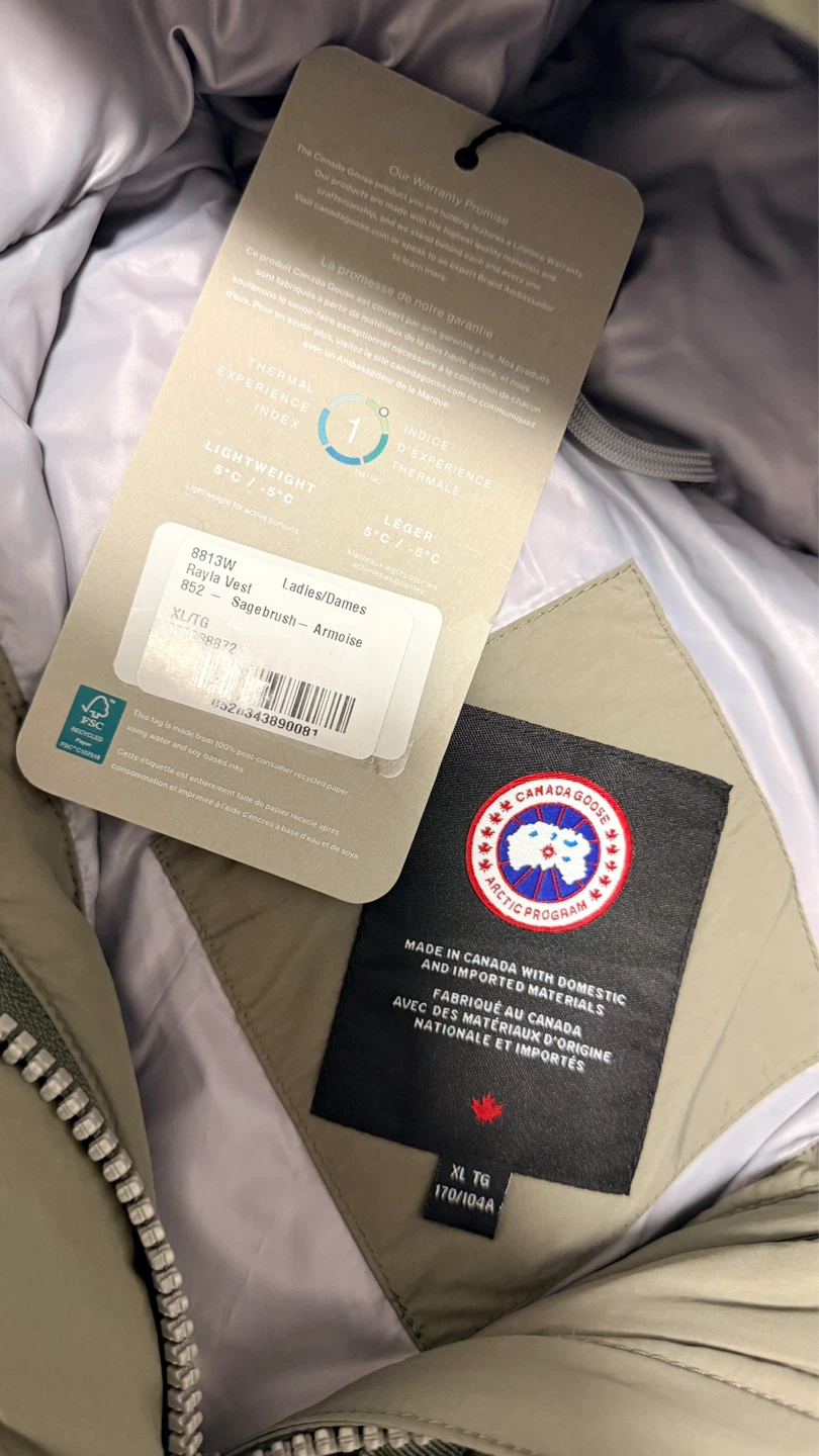 Canada Goose Rayla Vest Sagebrush-Armoise XL - photo 5