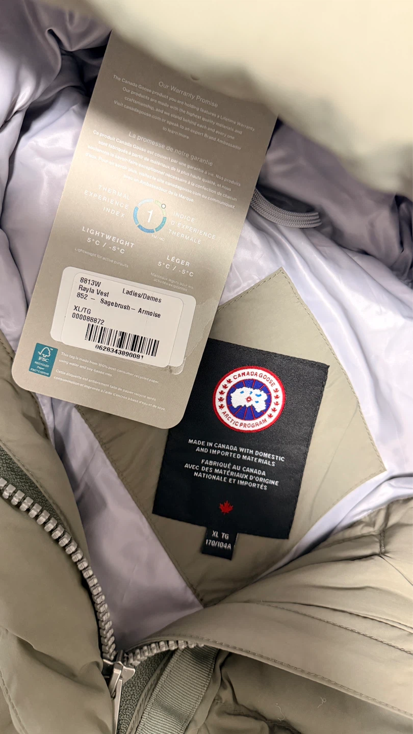 Canada Goose Rayla Vest Sagebrush-Armoise XL - photo 4