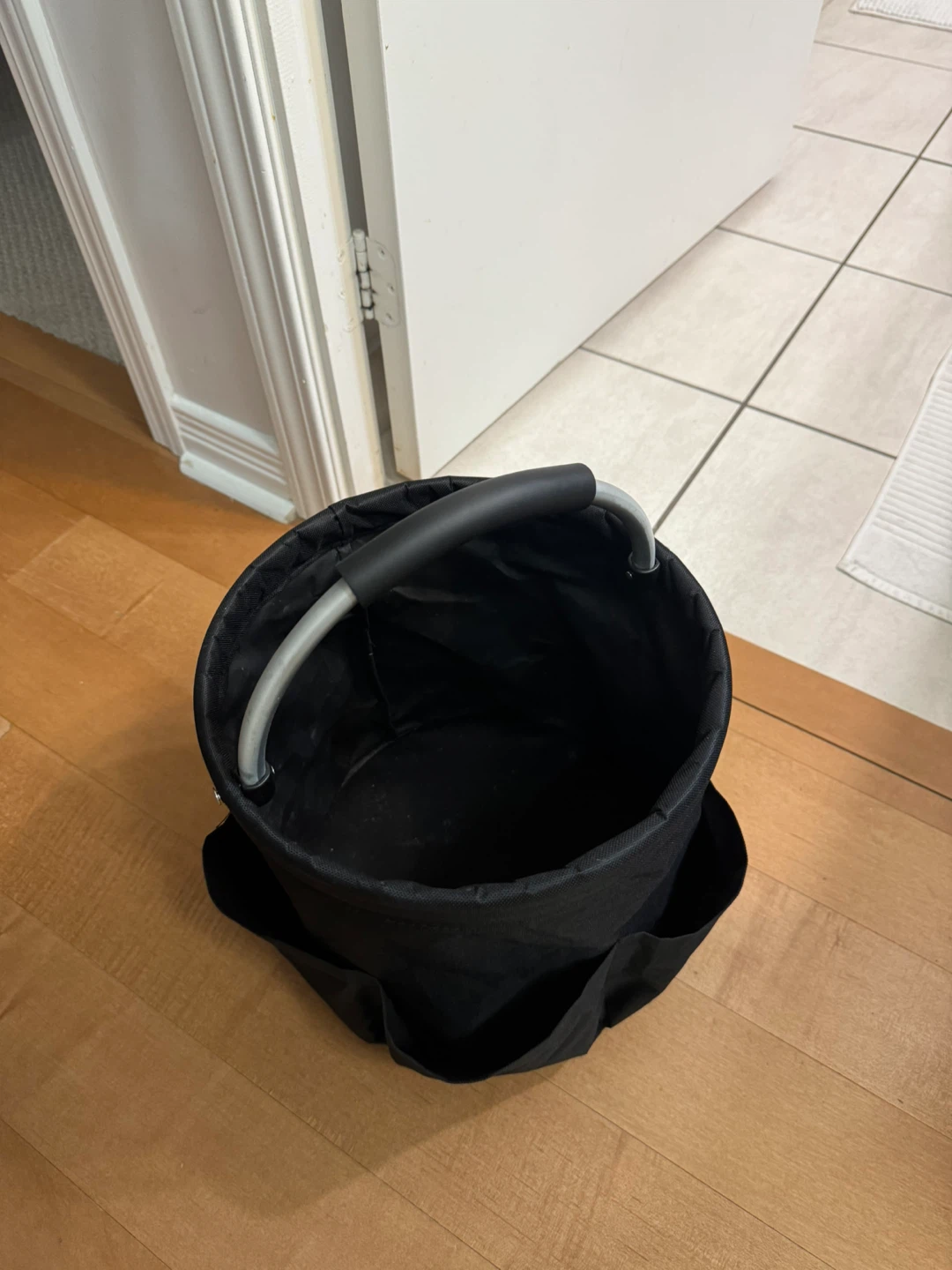 Black Collapsible Caddy Tote Bag with Pockets - photo 3