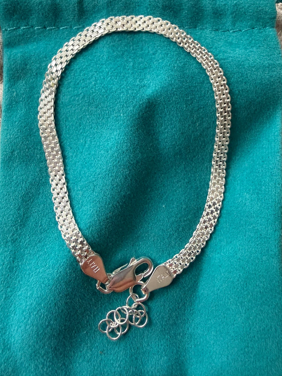 New 925 itlalian silver bracelet