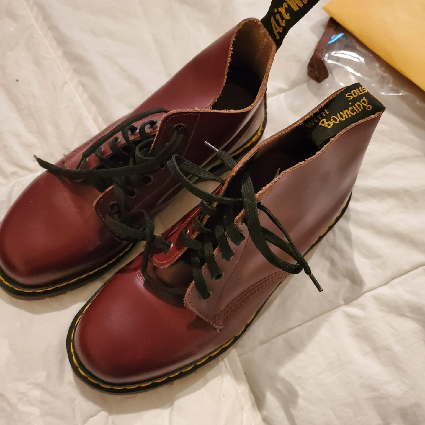 Dr. Martens 1461 Cherry Red Smooth Leather Shoes