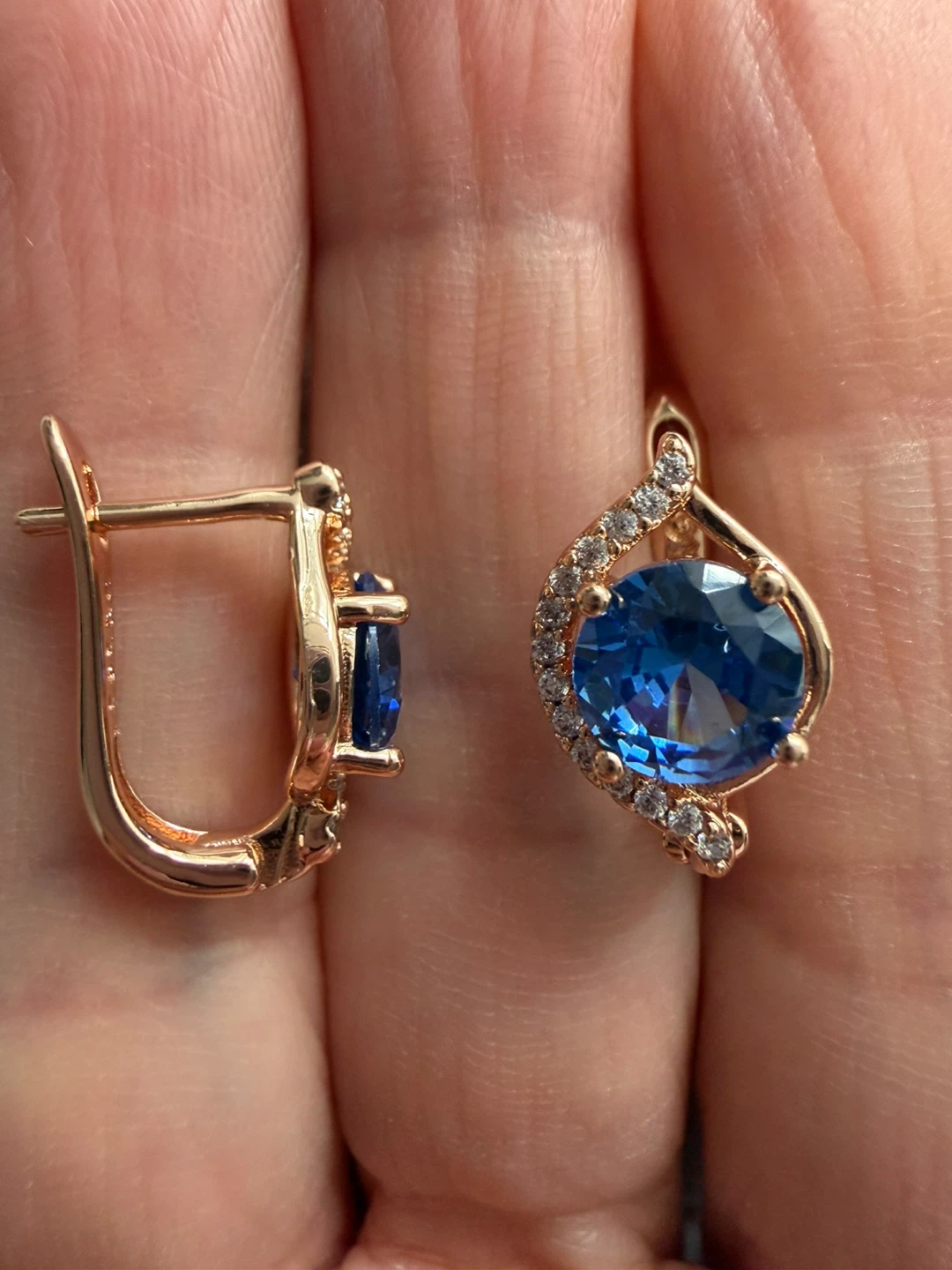 New 14k gemstone earrings