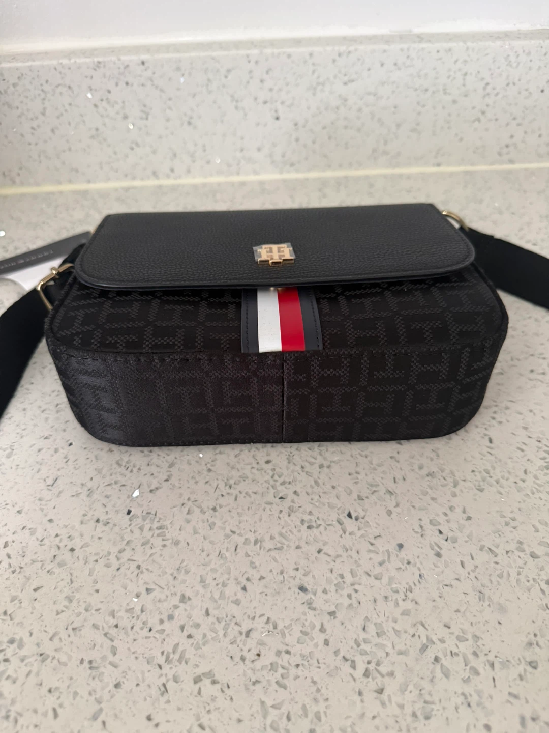 Tommy Hilfiger Crossbody Bag - Black Monogram - photo 4