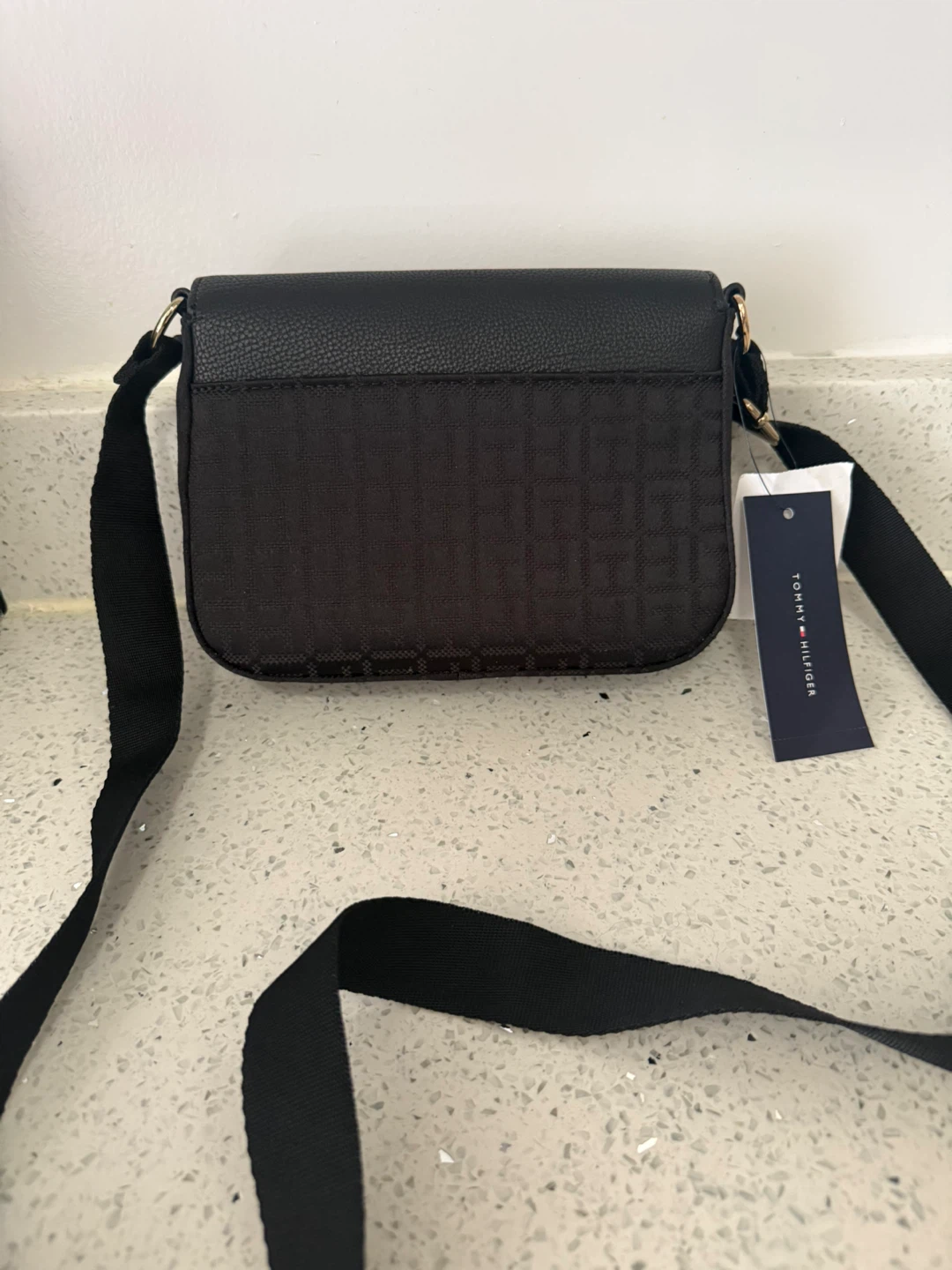 Tommy Hilfiger Crossbody Bag - Black Monogram - photo 3