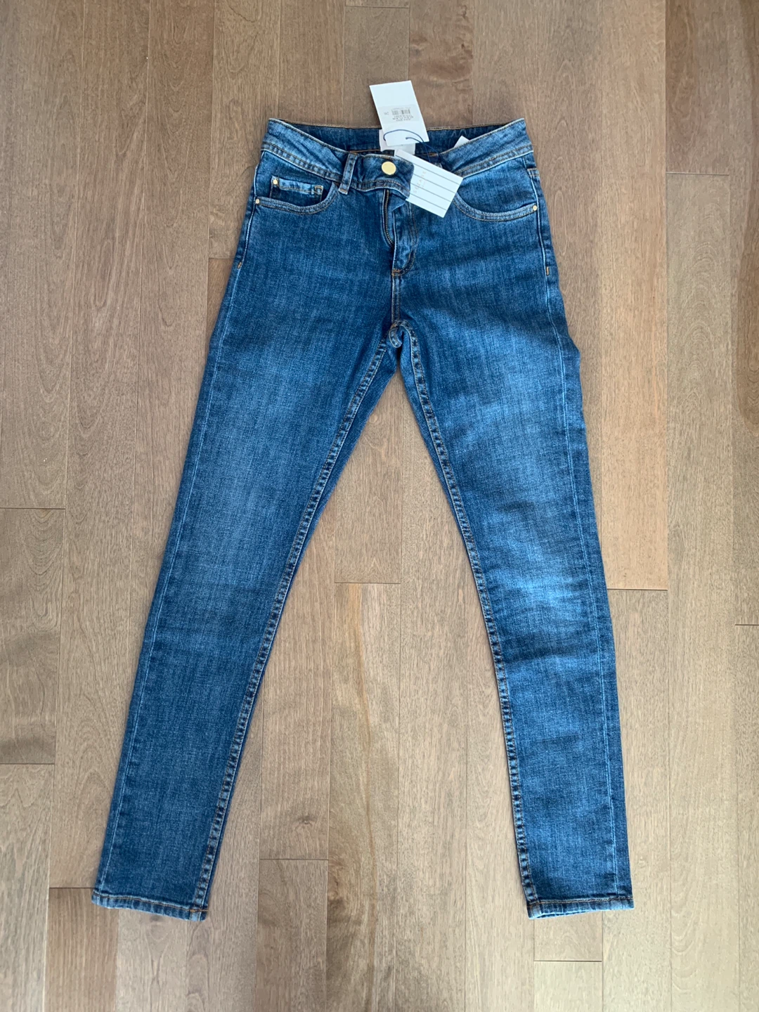 Sézane Denim Jeans - Bleu Clair, Size 26