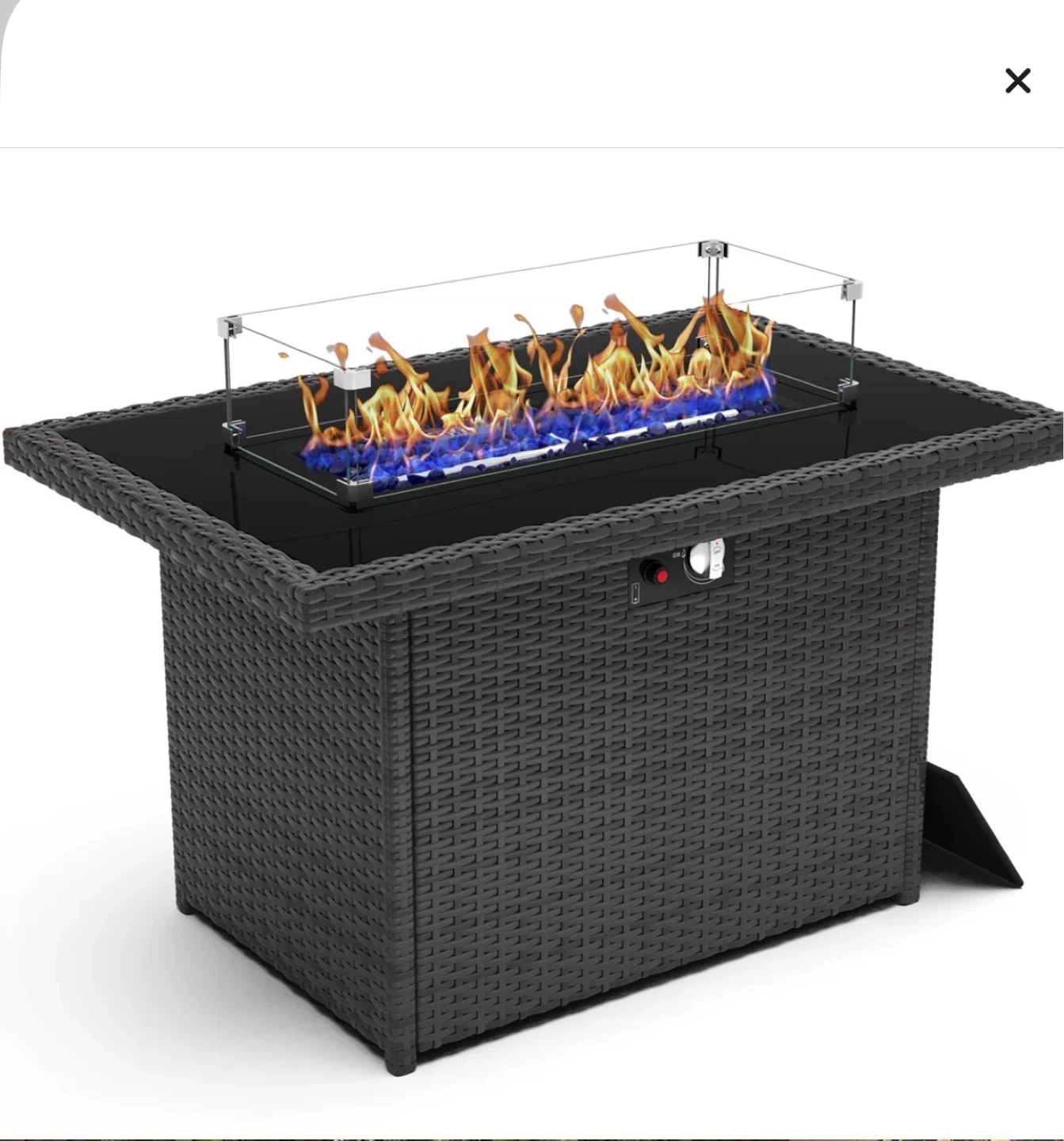 Outdoor Propane Fire Pit Table